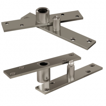 Dobradiça Pivotante Inox 250kg ITALY LINE