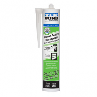 Silicone Acetico 260gr Incolor TECK